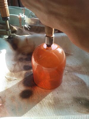 TiPii Atelier toulouse soufflage de verre tamponpetit