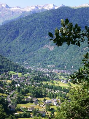 Vu Montauban de luchon et Luchon