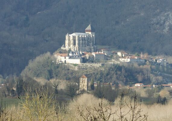 Vue sur Saint-Bertrand-de-Comminges herbreteau BARBAZAN
