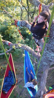 nuit dans arbre explorateur nature MONTBRUN