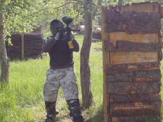 natura game paintball debout CASTELMAUROU