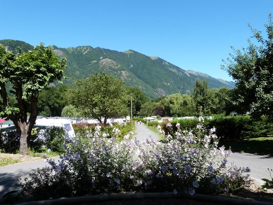 allee fleuri camping arome vanille MONTAUBAN DE LUCHON