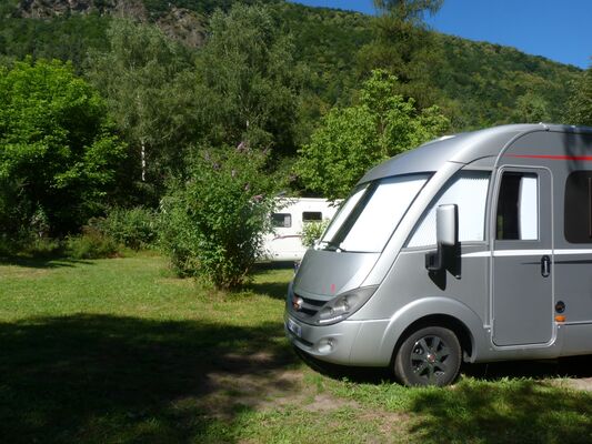 camping car 2 camping chanteclerc BAGNERES LUCHON