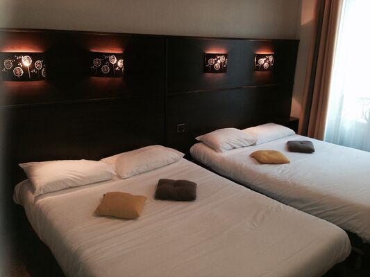 chambre quadruple