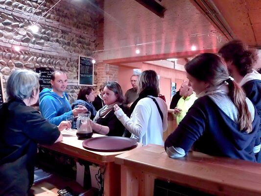 dégustation bières a la brasserie biertaise BERAT