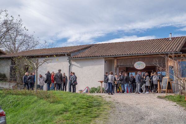 l exterieur de la brasserie bierataise BERAT