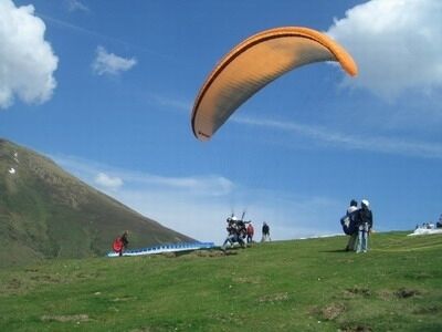 parapente decollage TOULOUSE