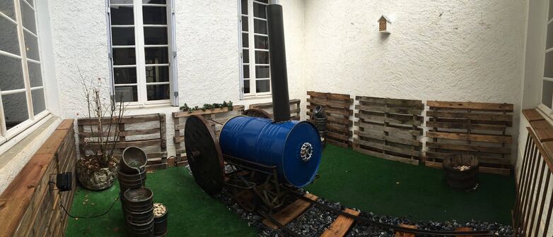 patio petit train LUCHON