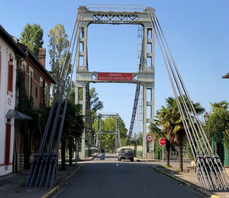 pont suspendu-MIREPOIX