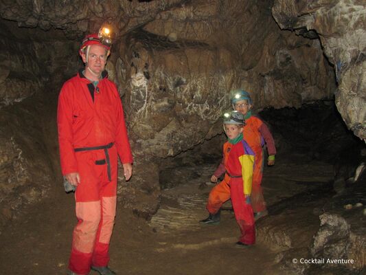 spéléo en famille 2 cocktail aventure ASPET