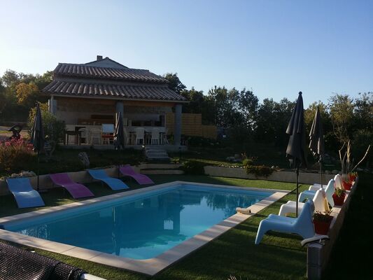 vue piscine