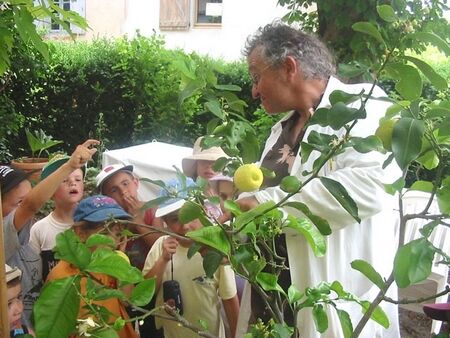 visite jardin enfant explorarome MONTEGUT LAURAGAIS