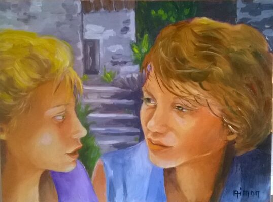 15-Rendez-vous-d-ete--peinture-sur-cuivre-aimon-art