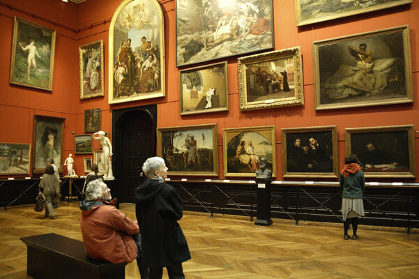 12 © Musée des augustins, photo - Daniel Martin Salon rouge DM 2008