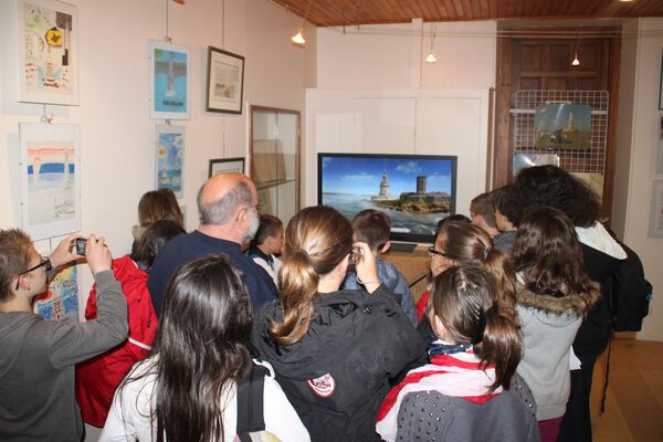 Musée phare de Cordouan - Salle 3D