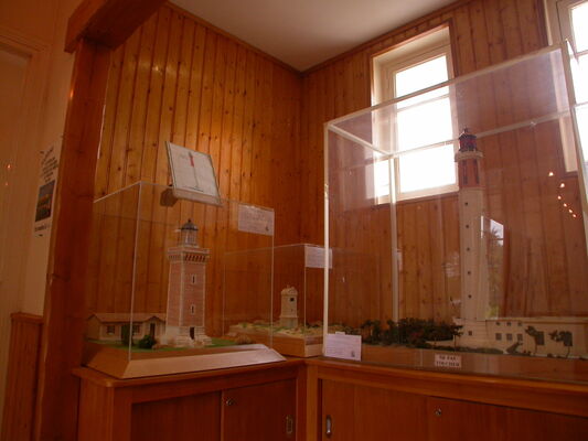 Musée phare de Cordouan- Salle maquettes
