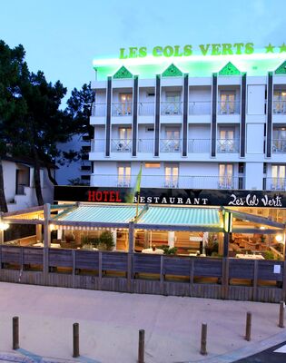 Hotel Les Cols Verts - La Tranche sur mer - façade