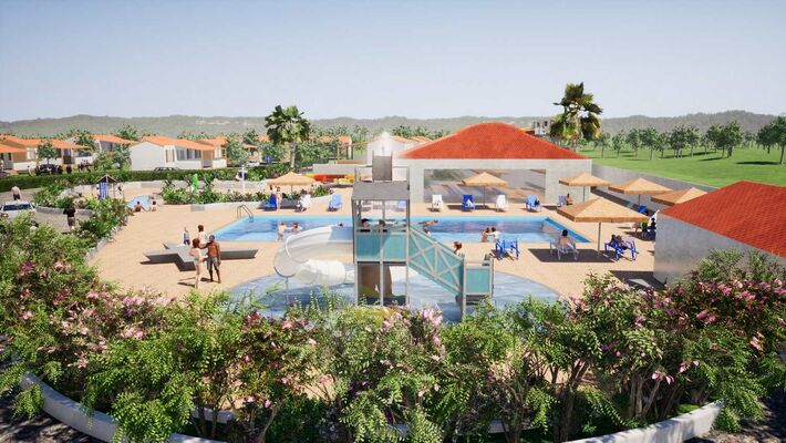 nouvel espace aquatique-camping dujard-La Tranche sur mer