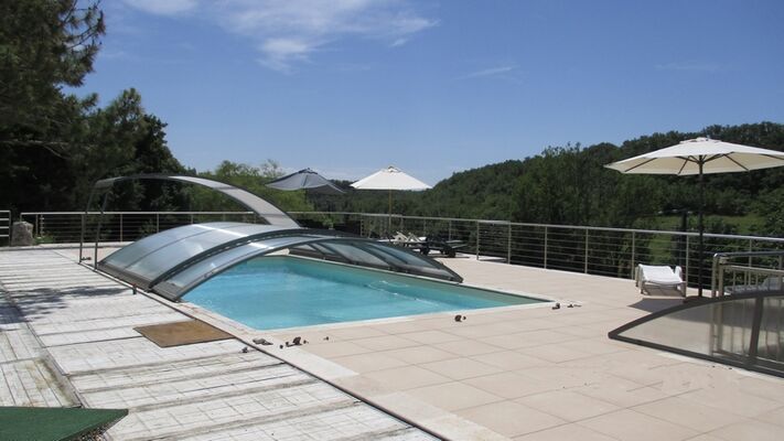 La piscine couverte
