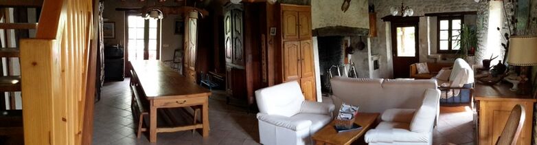 Le salon salle à manger