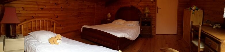 Chambre 5 - 1 lit en 140 et 1 lit 90