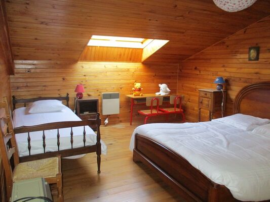 Chambre 3 - 1 lit en 140 et 1 lit 90