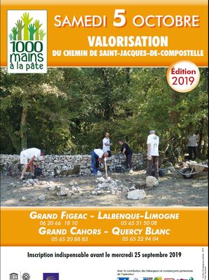 1000 mains à la pâte