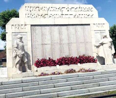11 nov presentation monument aux morts