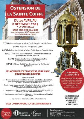 Ostension de la ste coiffe