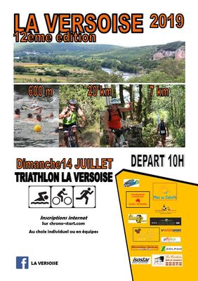 14 juillet La Versoise Triathlon