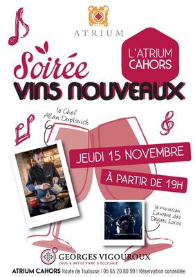15 nov Atrium Cahors