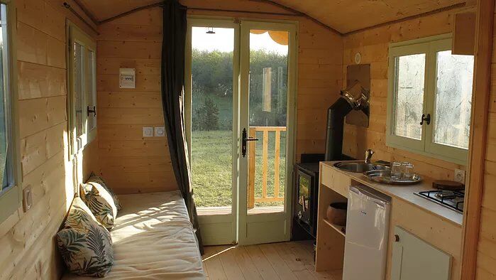 180626_Intérieur Roulotte_©Un Chemin en Quercy