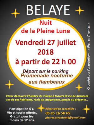 180727_Nuit de la Pleine Lune_Belaye_©Association Pierres Vivantes