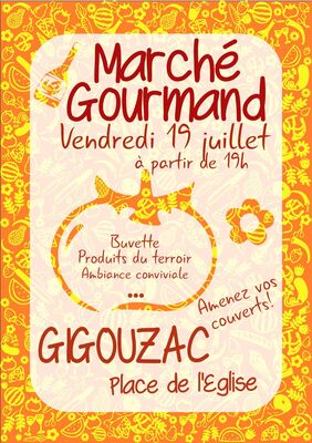 19.07.19 Marché Gourmand Gigouzac