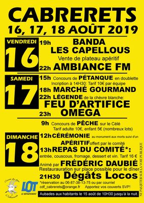 19.08.18 Fête Cabrerêt