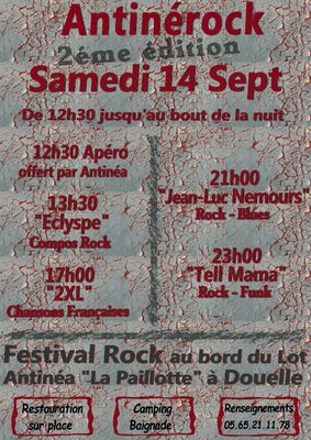 19.09.14 Antinéa Festival Rock