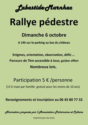 19.10.06 Rallye Labastide Marnhac