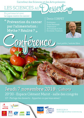 19.11.07 Conférence au dessert Cahors