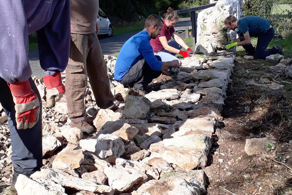 Restauration Murets-Chantier participatif