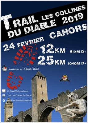 24 fev Trail les Collines du Diable