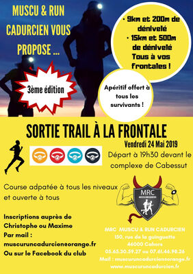 24 mai Trail Cahors