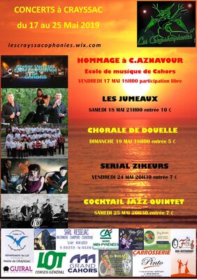 25 mai Crayssacophonies 2019