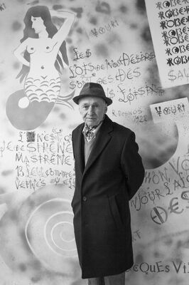 3-Jacques Villeglé par Michel Lunardelli