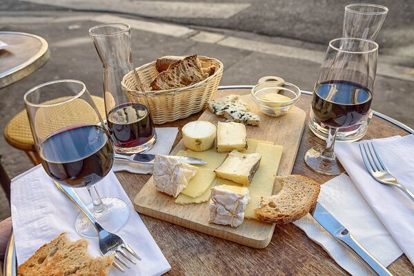 vin fromage