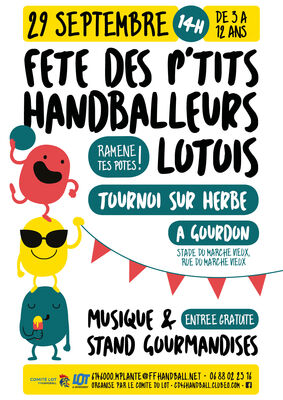 AFFICHE - fete des ptits handballeurs lotois 2019