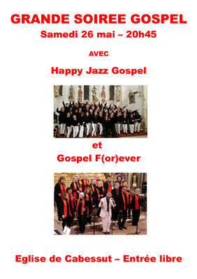 Affiche 26 mai_gospel forever