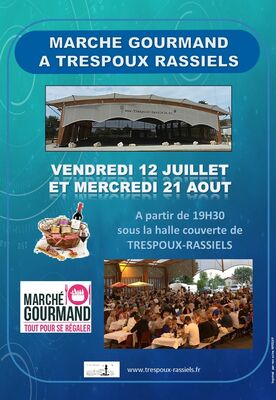 marché gourmand trespoux