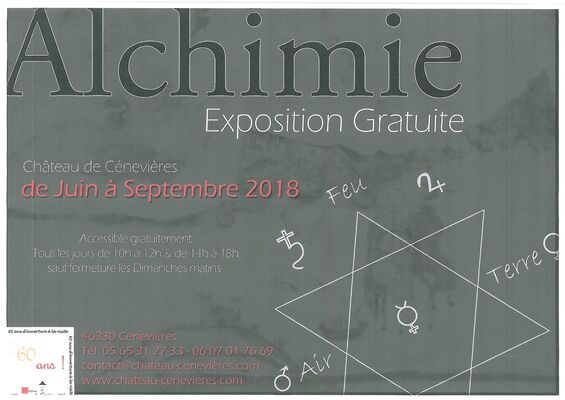 Alchimie - Expo - Cénevières