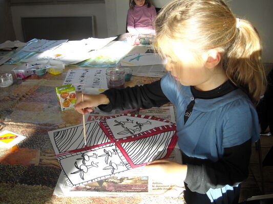 Atelier artistique pour enfants