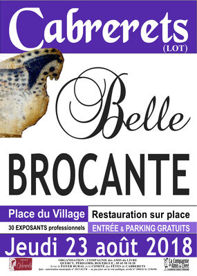 Brocante Cabrerets A6 (107x150) Cl